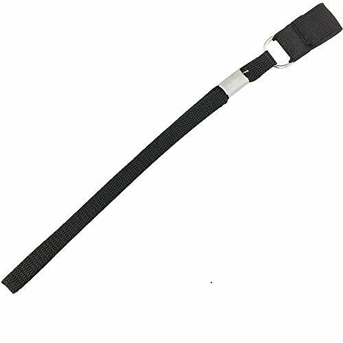 Comfort Axis Walking Cane or Stick Stretchable Elastic Wrist Straps Black 2 Pack