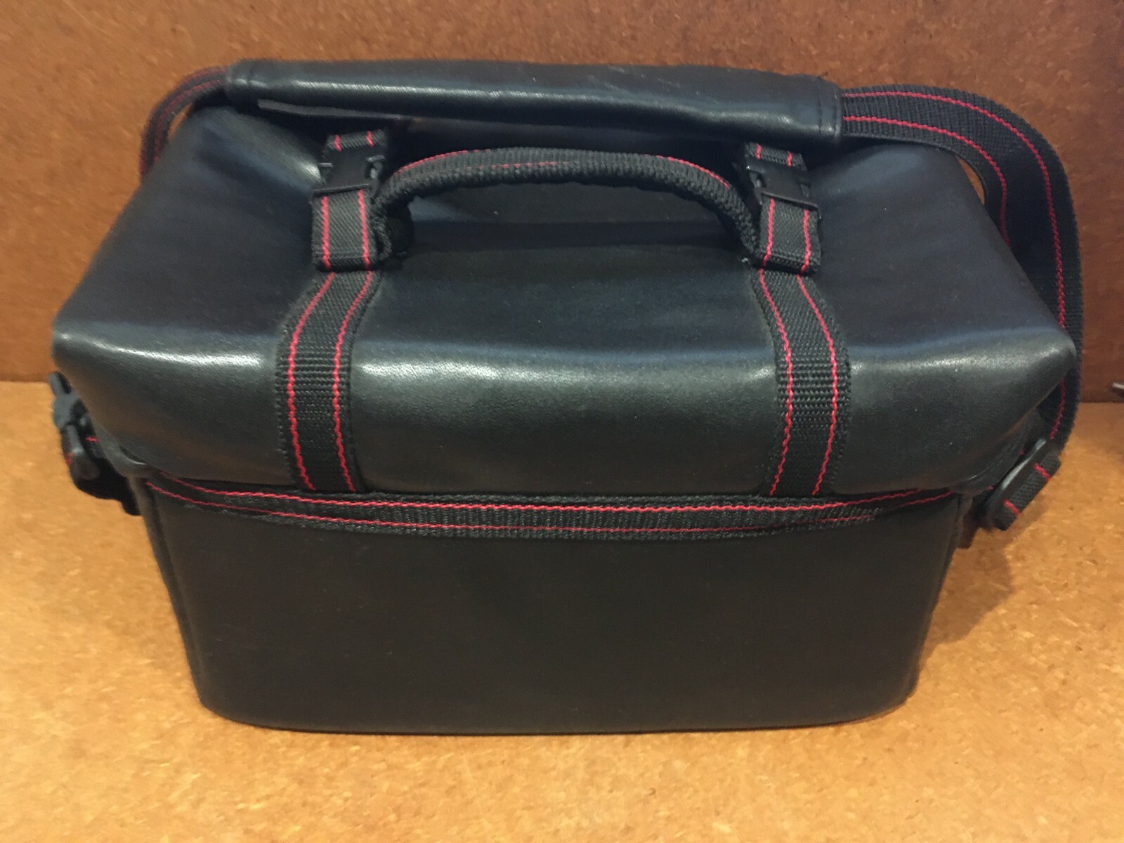 Promaster Black Camera Bag, front pockets, adjustable partitions, shoulder strap
