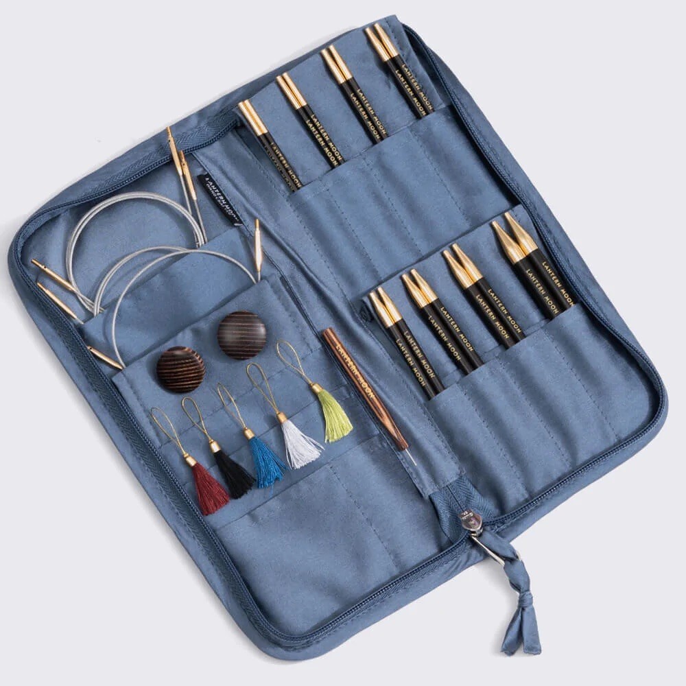 Lantern Moon 5" Glory Complete IC Needle Set by Knitter's Pride