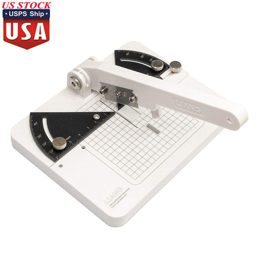 LIANG-0236 ALL Scale Angle Cutter Miter Cutter Guillotine Length Adjustment #USA