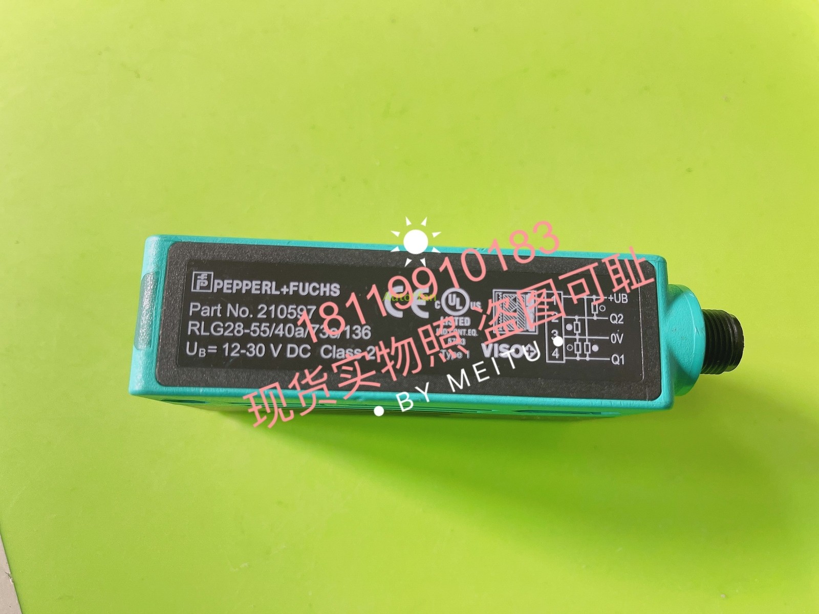 1pc for new photoelectric sensor diffuse reflection RLG28-55 40A 73C 136