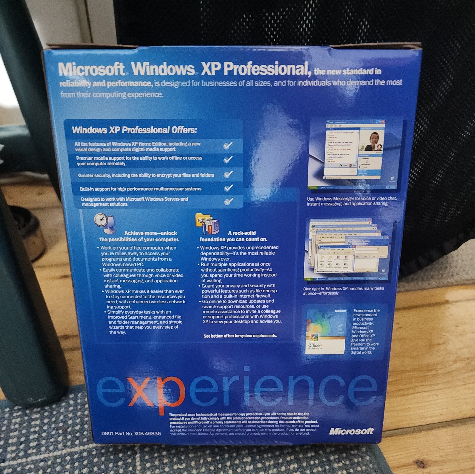 Microsoft Windows XP Professional 2002 Full Retail Box Version - NEW SEALED
