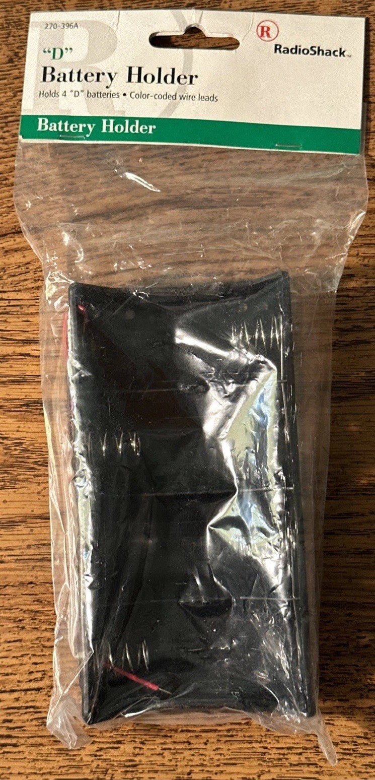 Radio Shack 270-396A | "D" Battery Holder