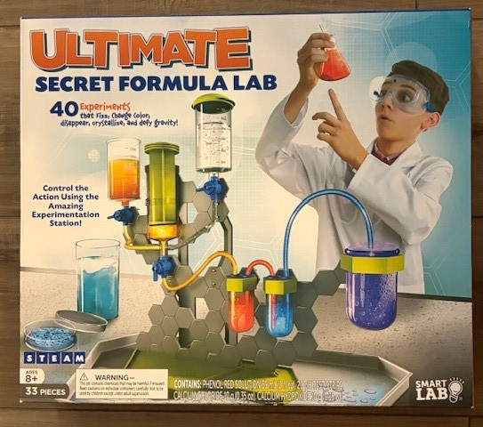 NEW/SEALED SmartLab Ultimate Secret Formula Lab Kit 40 STEAM Science Experiments