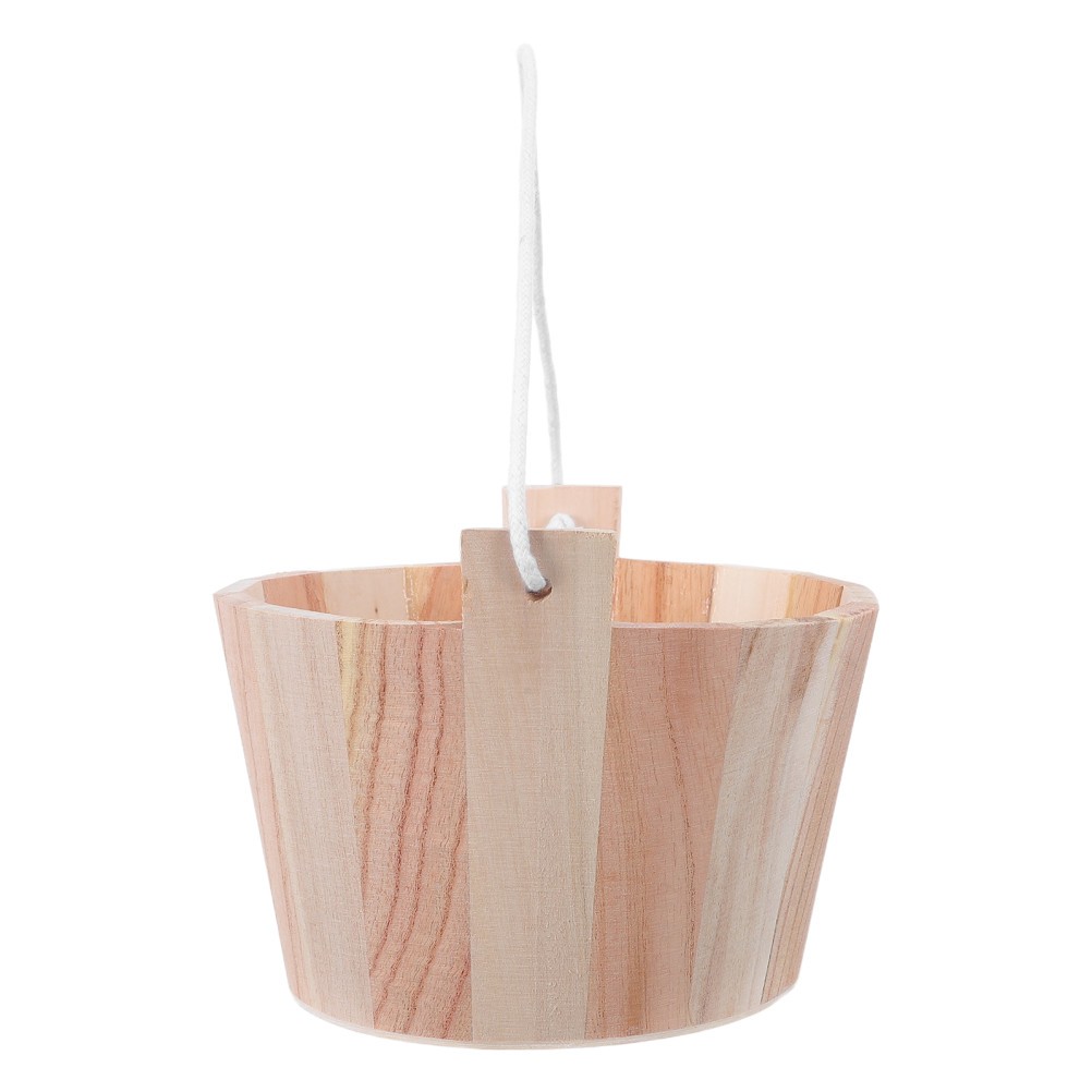 Sauna Crystal Salt Barrel Traditional Bucket for Bath Accessories Spa Shower