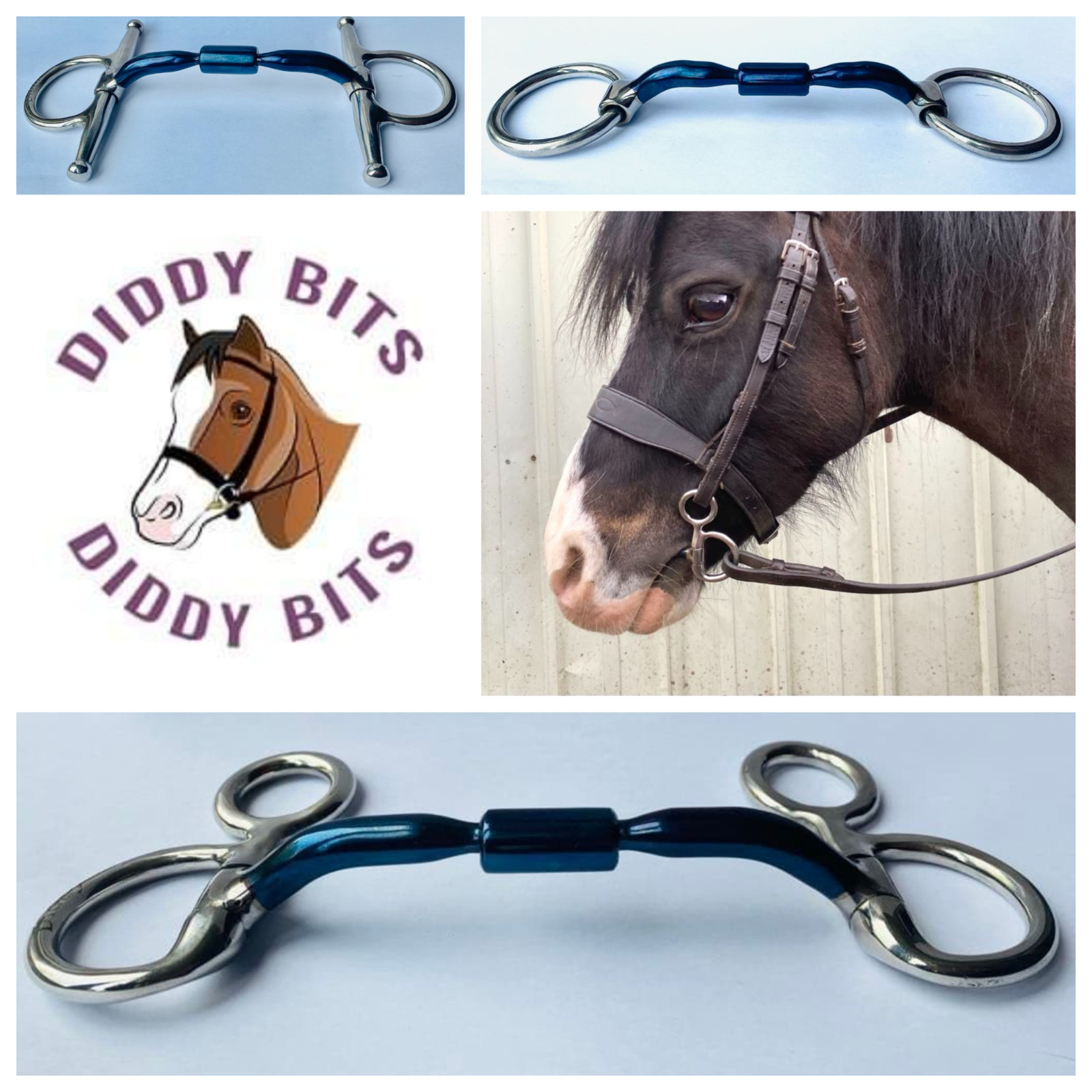 Diddy Bit Sweet Iron Comfort Barrel. Hang cheek, Loose Ring, Full, gag, Eggbutt