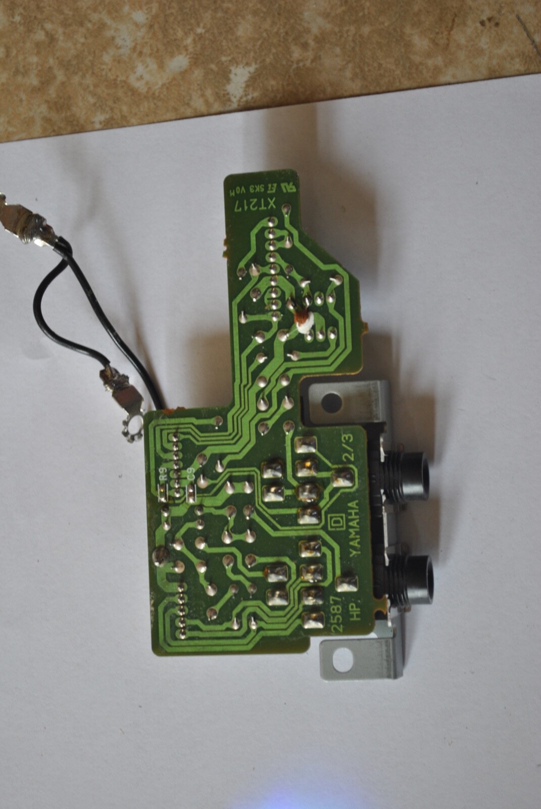 yamaha 2587 jack board