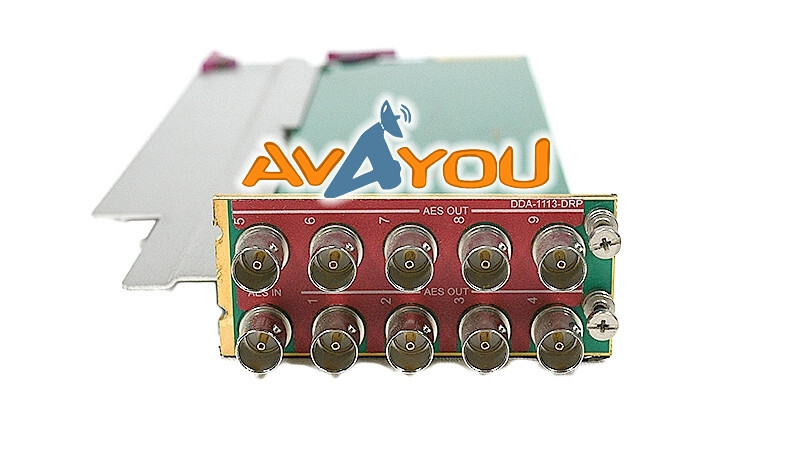 Miranda GV DDA-1113 1x4 AES 75 OHM Digital Audio Distribution Amp DA +DRP +Ext