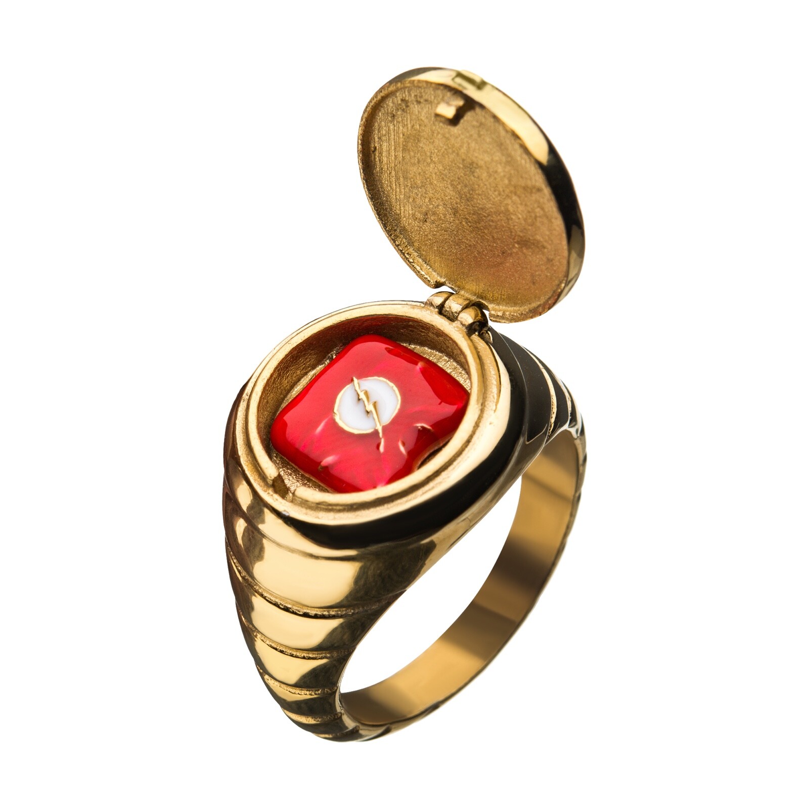 THE FLASH RING DC COMICS OFFICIALLY LICENSED STAINLESS STEEL NYCC 2019 EXCLUSIVE