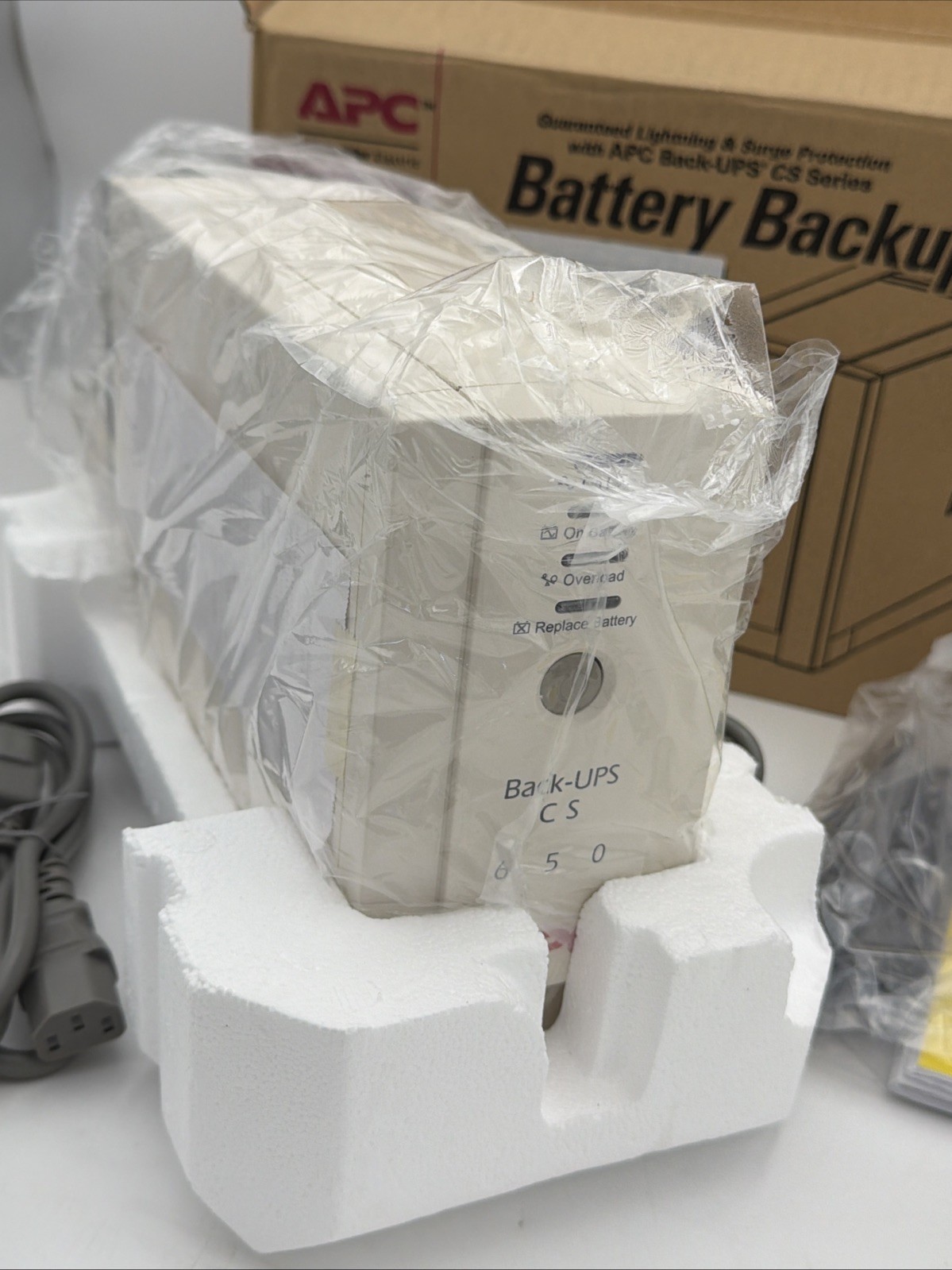APC BK650EI BACK UPS 600VA TOWER 230V REPLACEABLE BATTERY