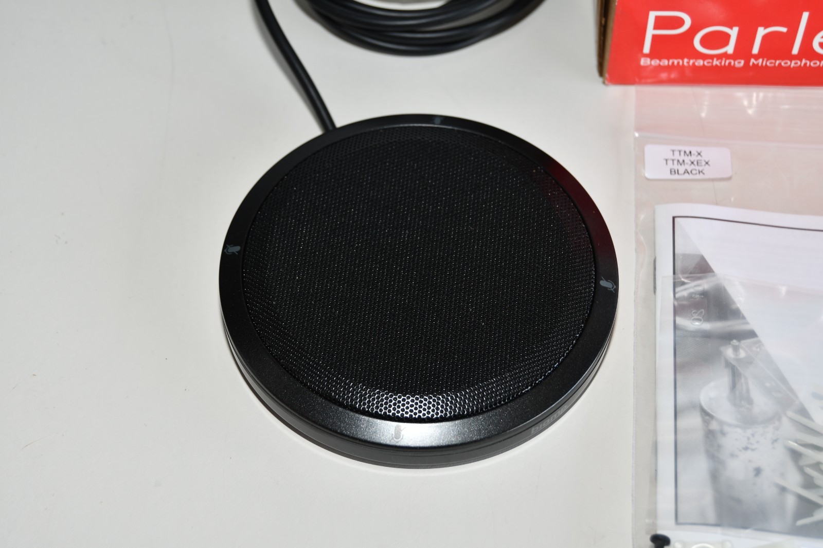 ^ Biamp TTM-X Black Microphone #X7347