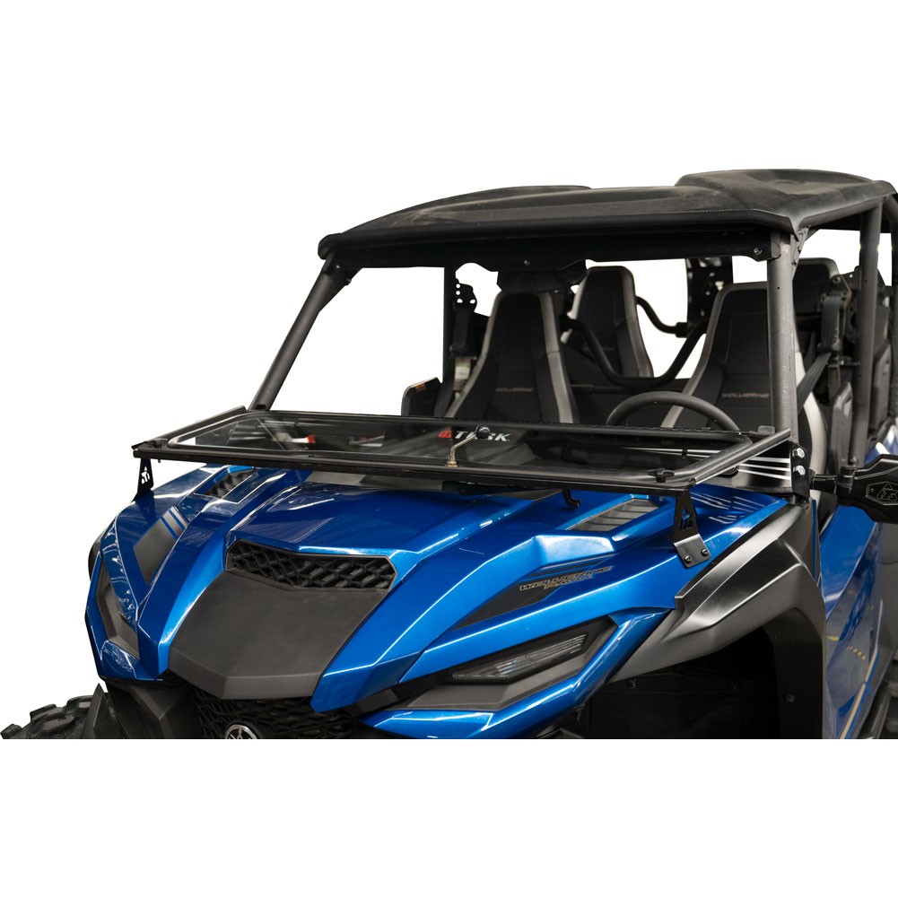 Tusk 190-459-0031 UTV Folding Glass Windshield with Windshield Wiper
