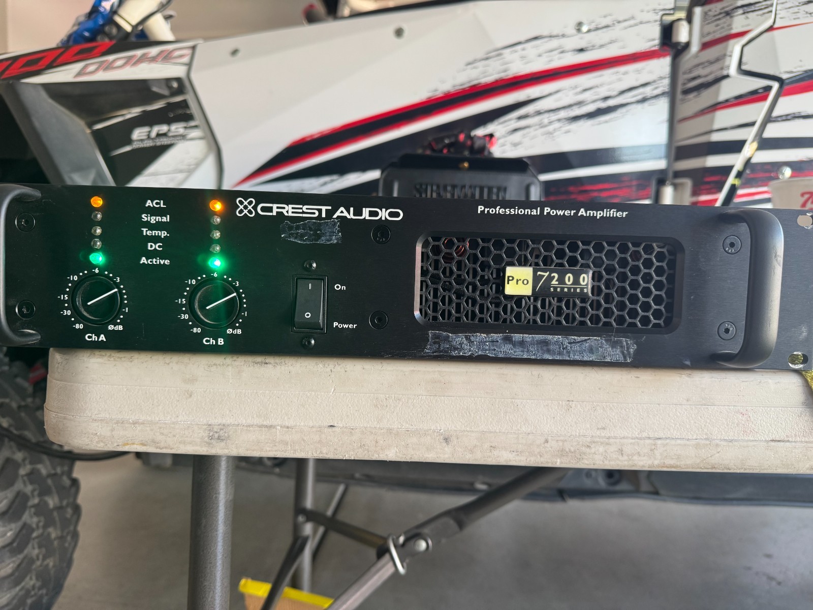 Crest Audio Pro 7200 Professional Touring Power Amplifier (2RU)