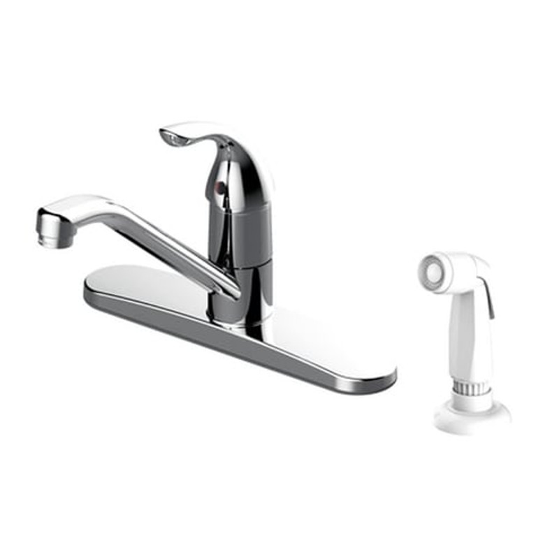 Case of 6 – ProFlo PFXCM1M205 Kitchen Faucets – Chrome – New Contractor Lot
