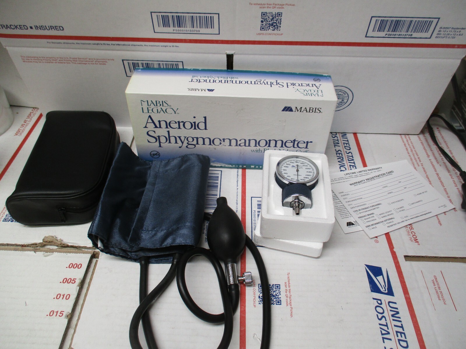 NEW MABIS LEGACY ANEROID SPGMOMANOMETER MANUAL BLOOD PRESSURE MONITOR TESTER
