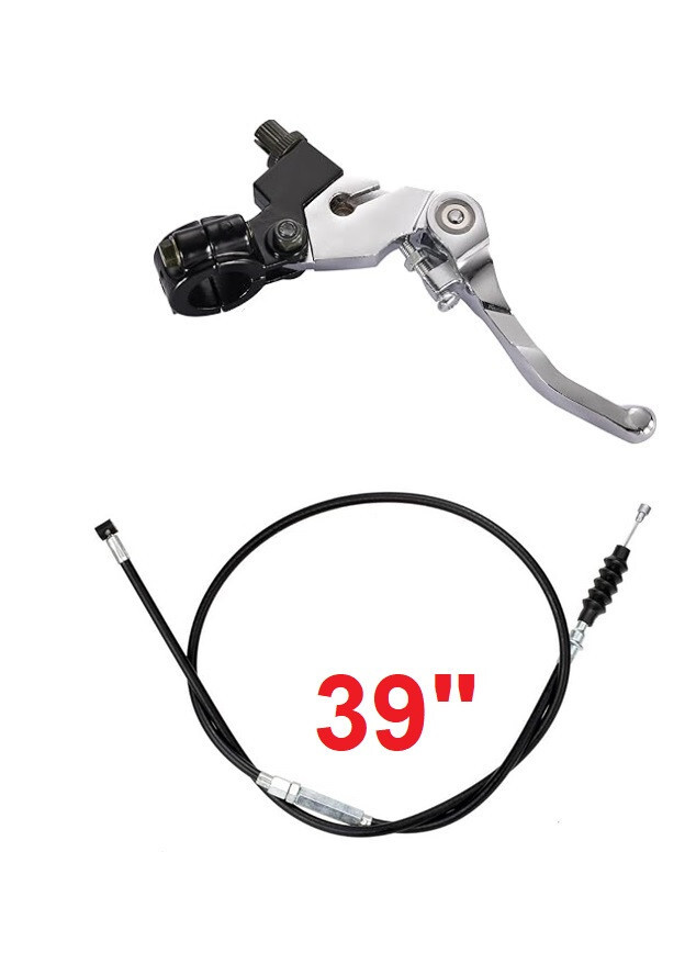 39" Clutch Cable & Lever for 50 70 110 125 140cc Pit Dirt Bike SSR Apollo LV04+