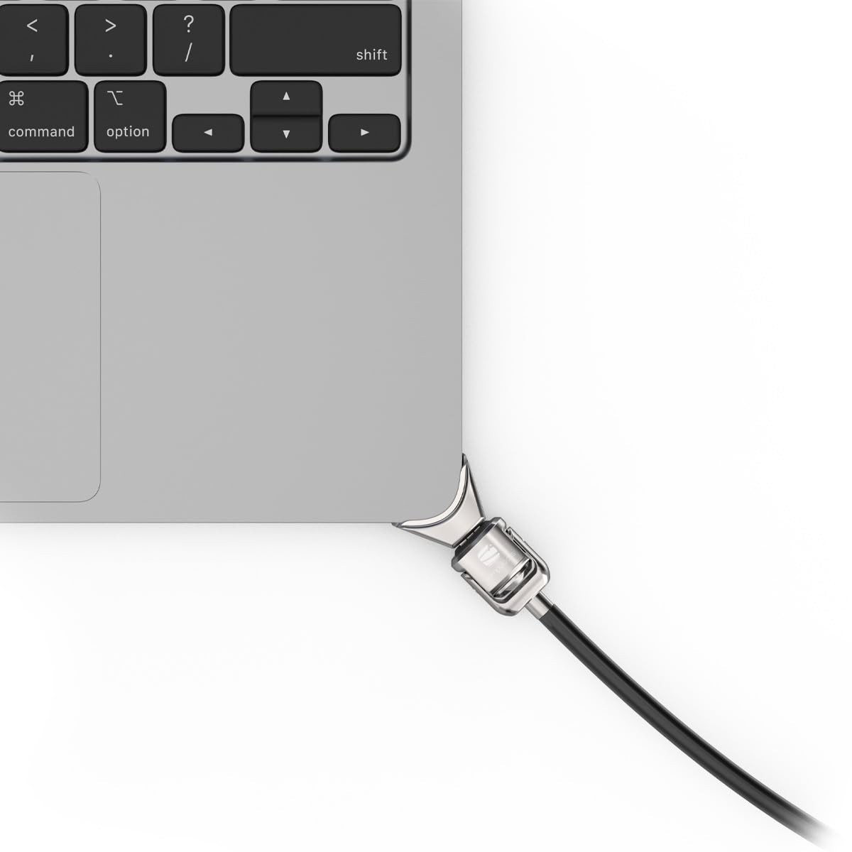 Compulocks Ledge Lock Adapter for MacBook Air 15 Inch M2-M5 Silver