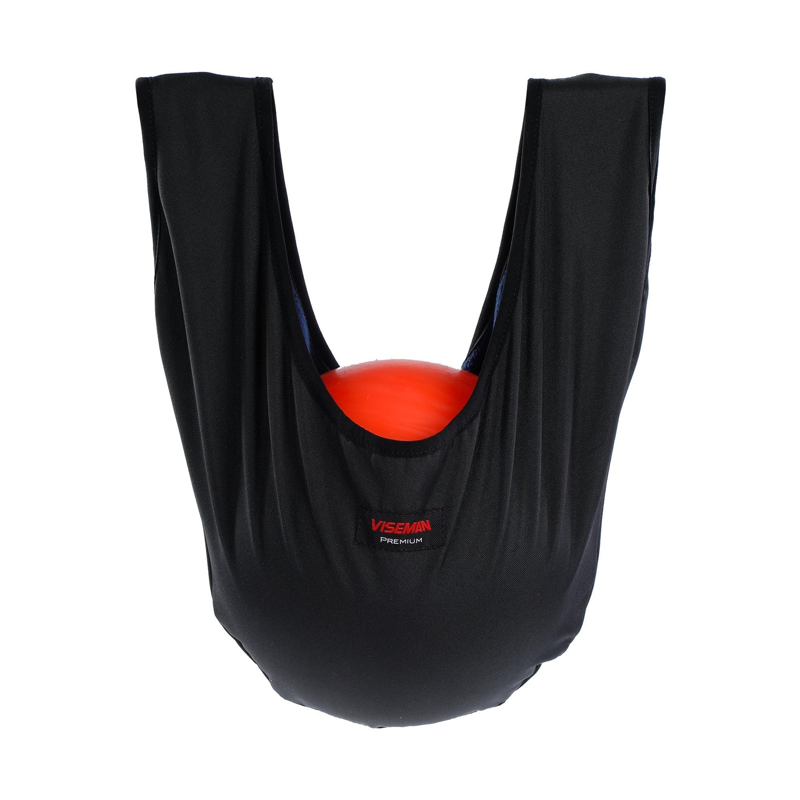 Bowling Ball Polisher Bag Washable Seesaw Cleaner Carrier 21x14" Black