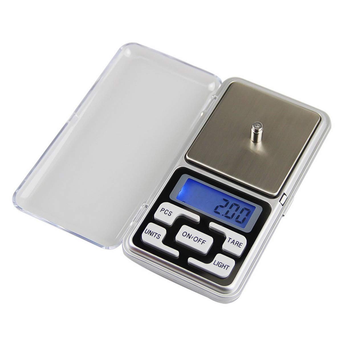Digital Pocket Scale 500g 0.1g Jewelry Gold Weight Balance Silver