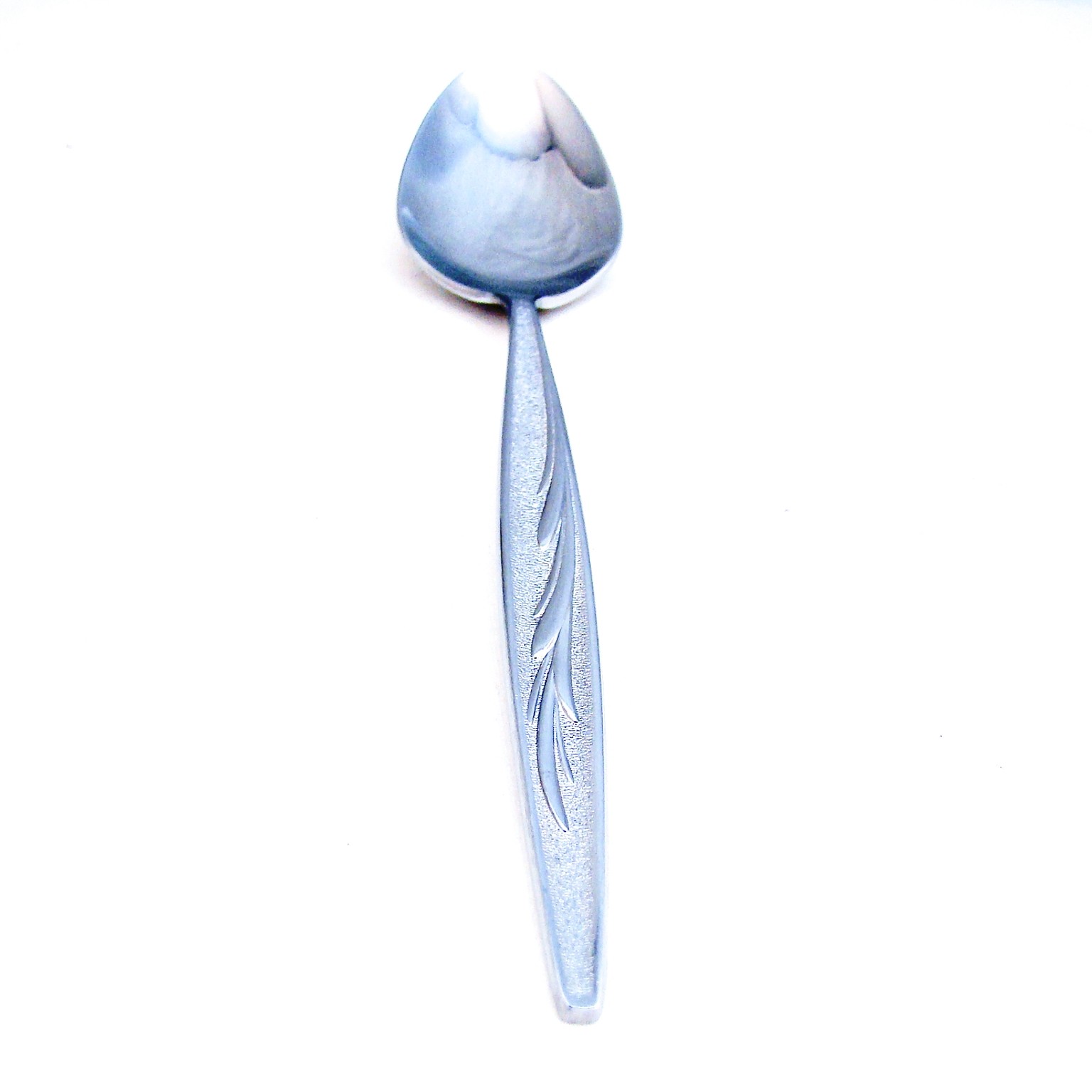 International 1847 Rogers Stainless Steel SEA ISLAND Lot of 2 Oval Soup Spoons