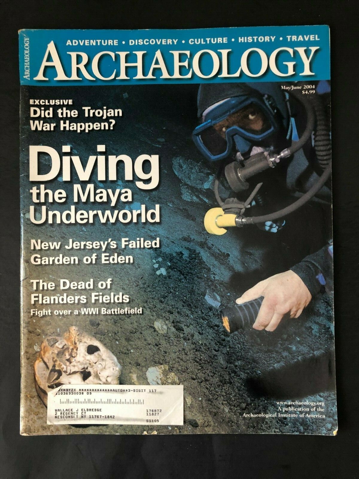 Archaeology Magazine May/June 2004 Diving