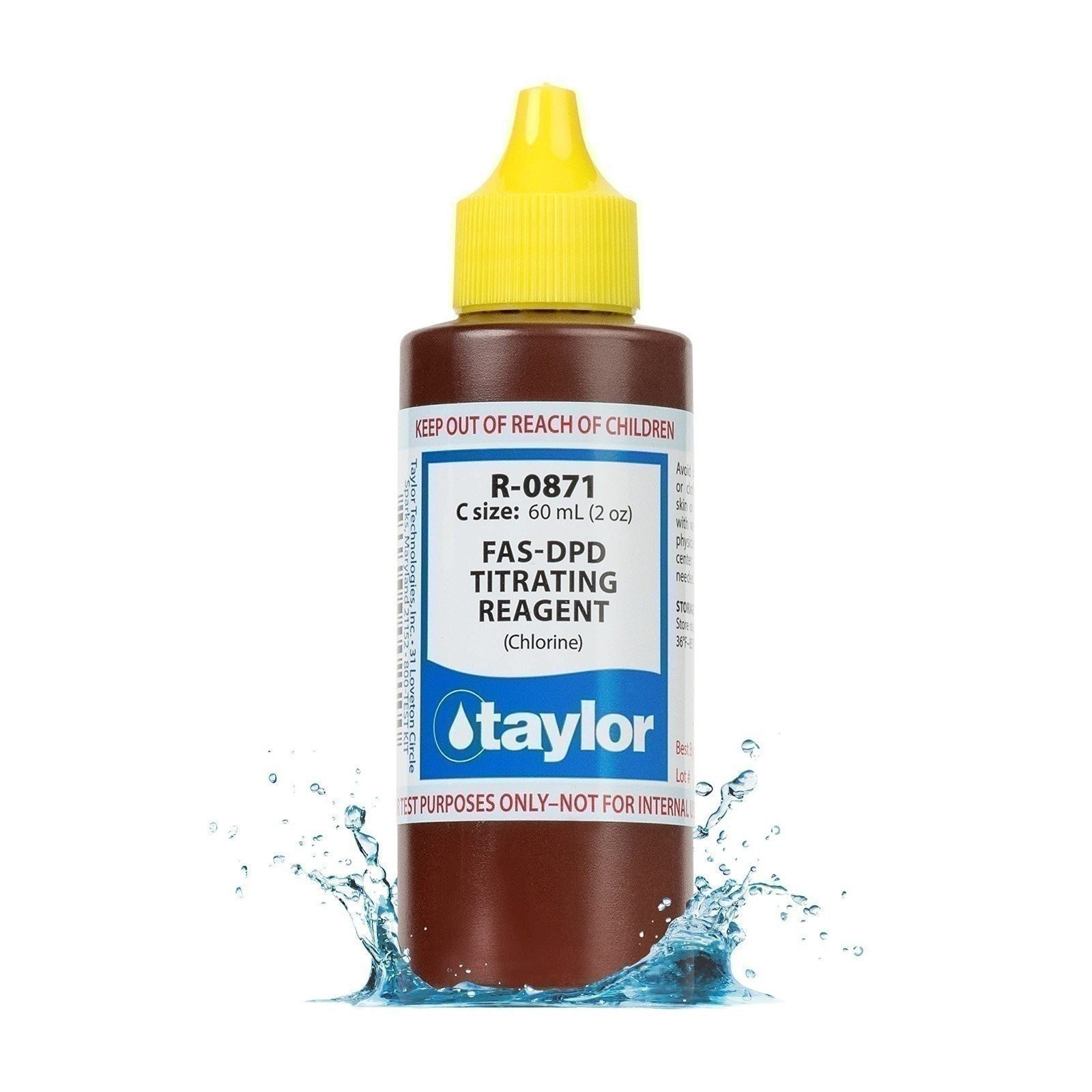 Taylor Technologies R-0871-C 2 Oz