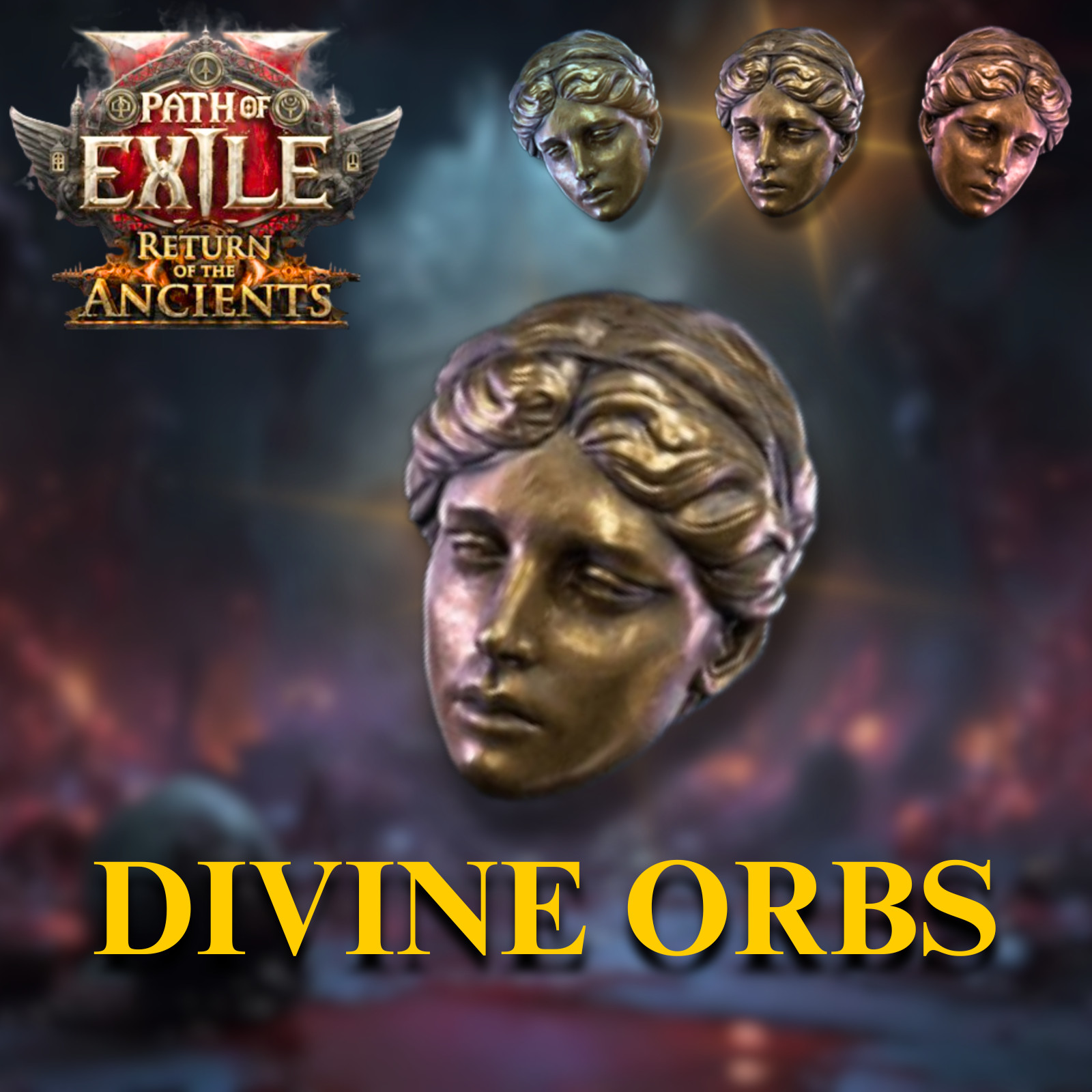 🔥DIVINE ORBS PATH OF EXILE 2 RETURN OF THE ANCIENTS🔥 POE2 CURRENCY🔥 NO BANS🔥