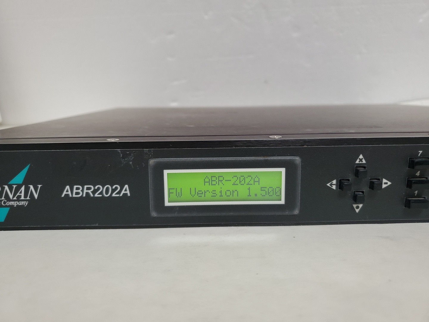 Tiernan ABR202A Professional SCPC/MCPC Audio Broadcast Receiver