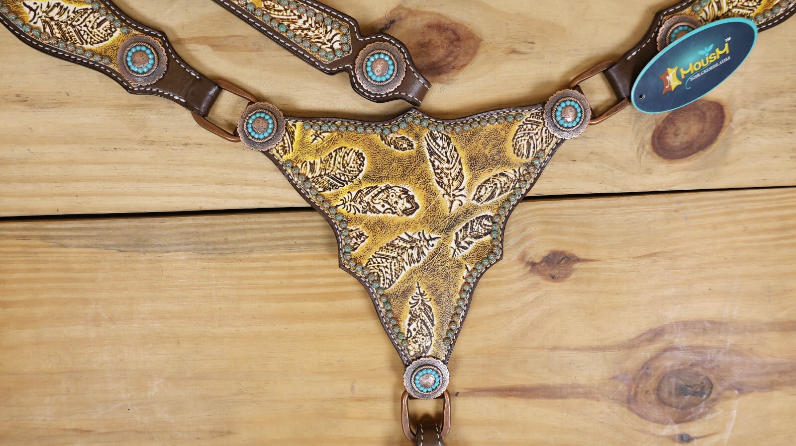 Headstall & Breast Collar Tack Set for Horse