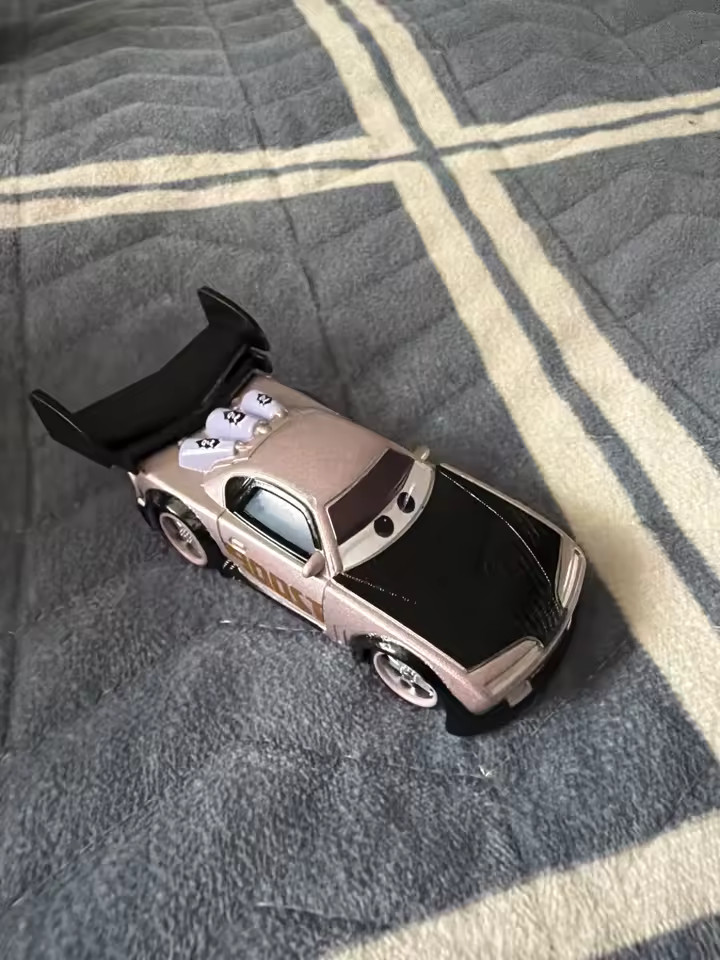 Mattel Disney Pixar Cars Boost with Flames 1:55 Metal Diecast Car, NEW Loose