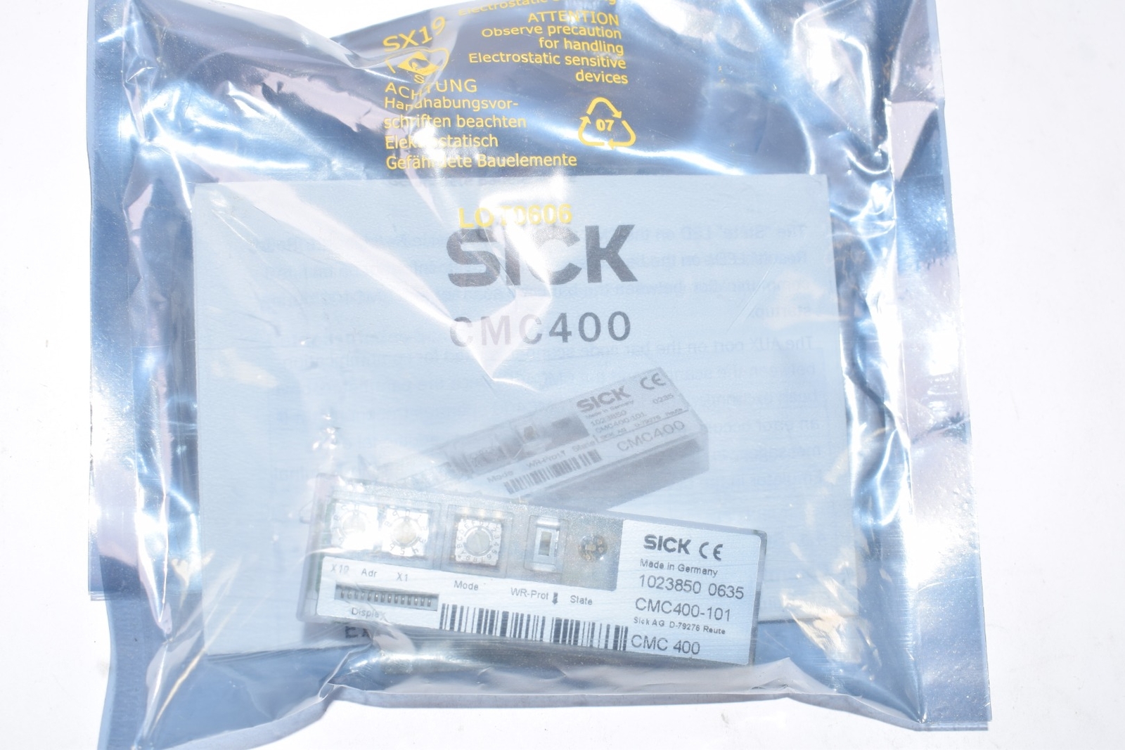 NEW SICK CMC400-101 Cloning Module, 500 mW