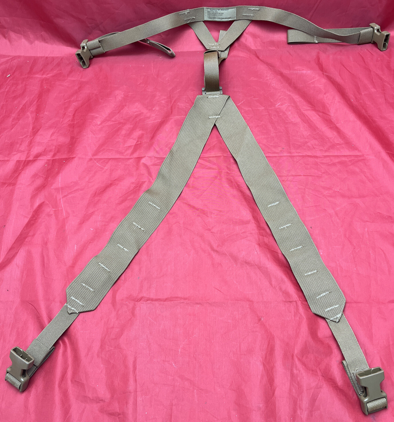 Genuine USGI Tactical Assault Panel (TAP) MOLLE II Harness Assembly Chest Rig
