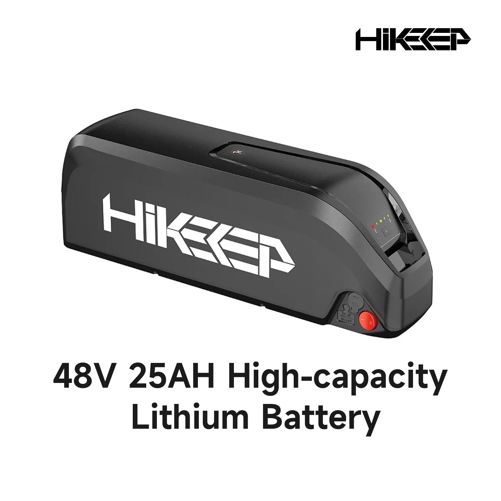 Hikeep High-capacity Lithium Battery 48V/25AH For K6T Electric E-bike Battery US