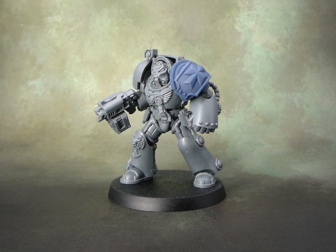 Exterminator Cross Shoulder Pads CMD SM (x5)  - compatible w 40k black templars