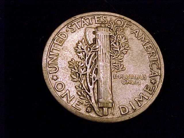 1931-S Mercury Dime, Fine Grade