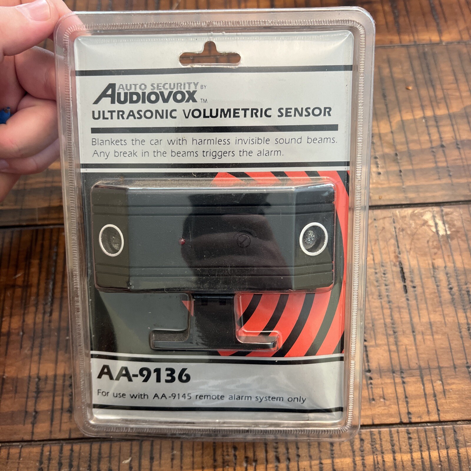 Audiovox Ultrasonic Volumetric Sensor AA-9136 Auto Security remote alarm system