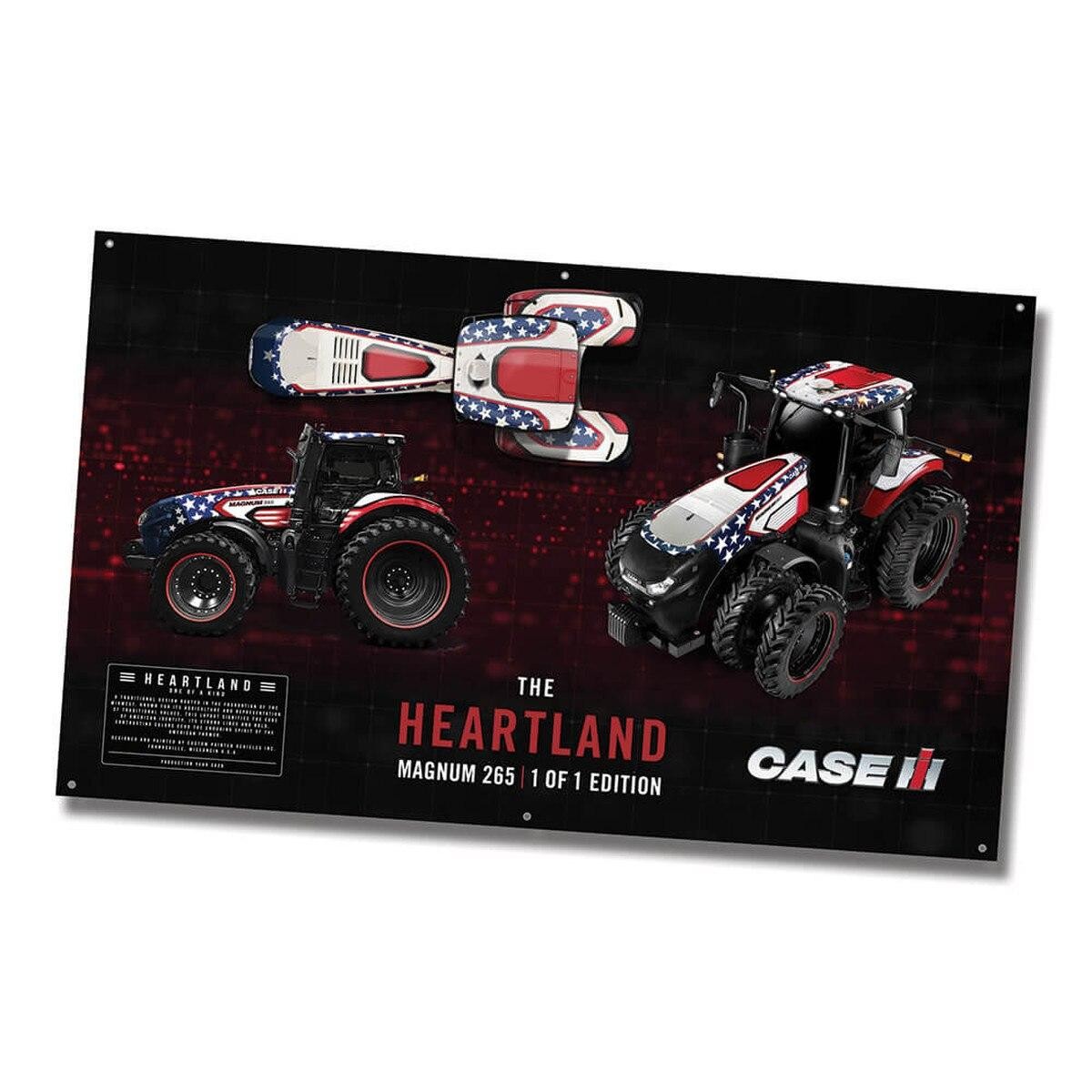 Case IH Magnum Heartland Tractor 3ft x 5ft Vinyl Banner 220652