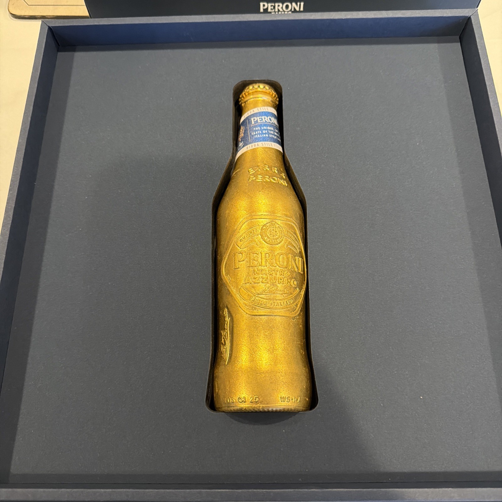 Peroni Gold Bottle Limited Edition Keepsake