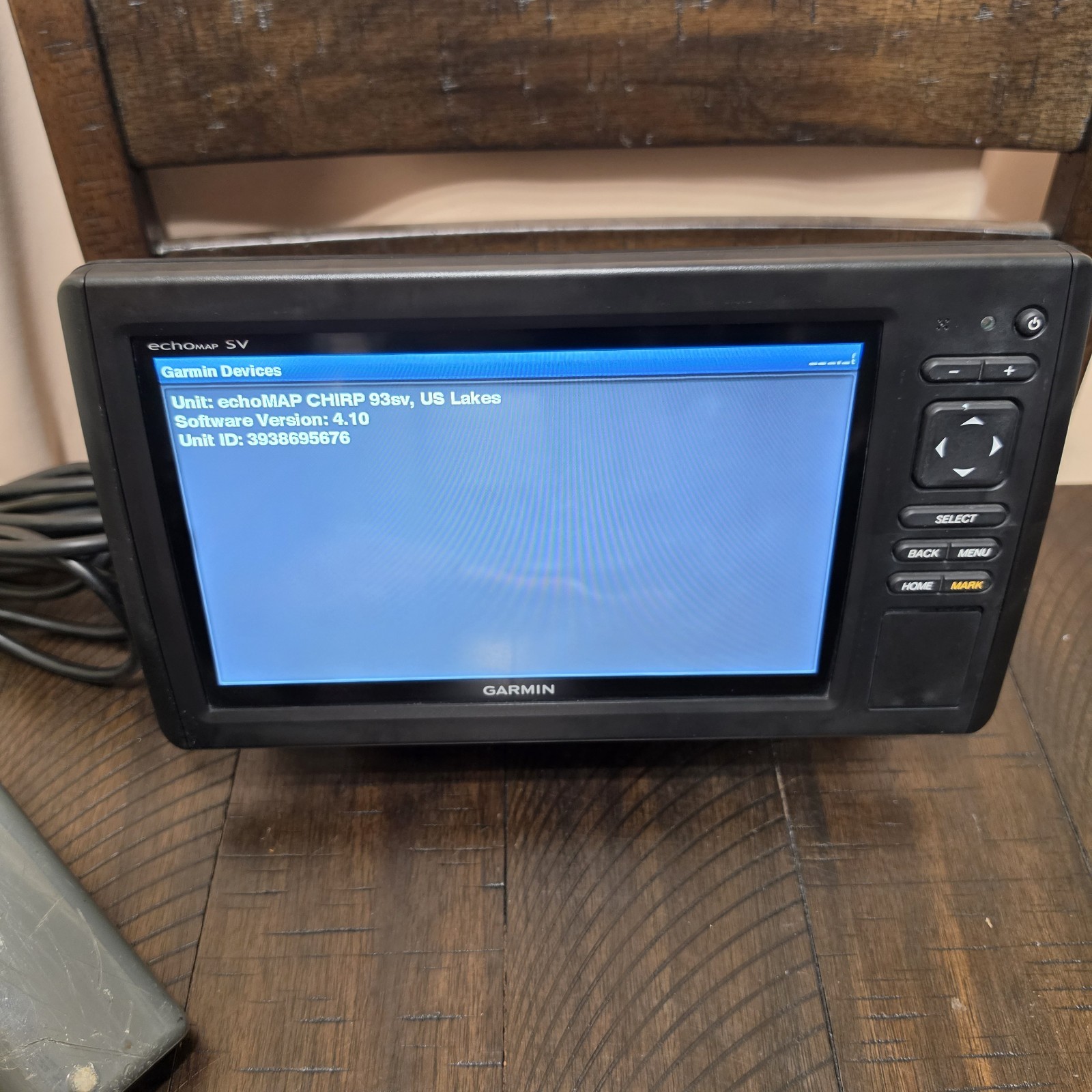 Garmin echomap CHIRP 93SV with Transducer, Power Cable