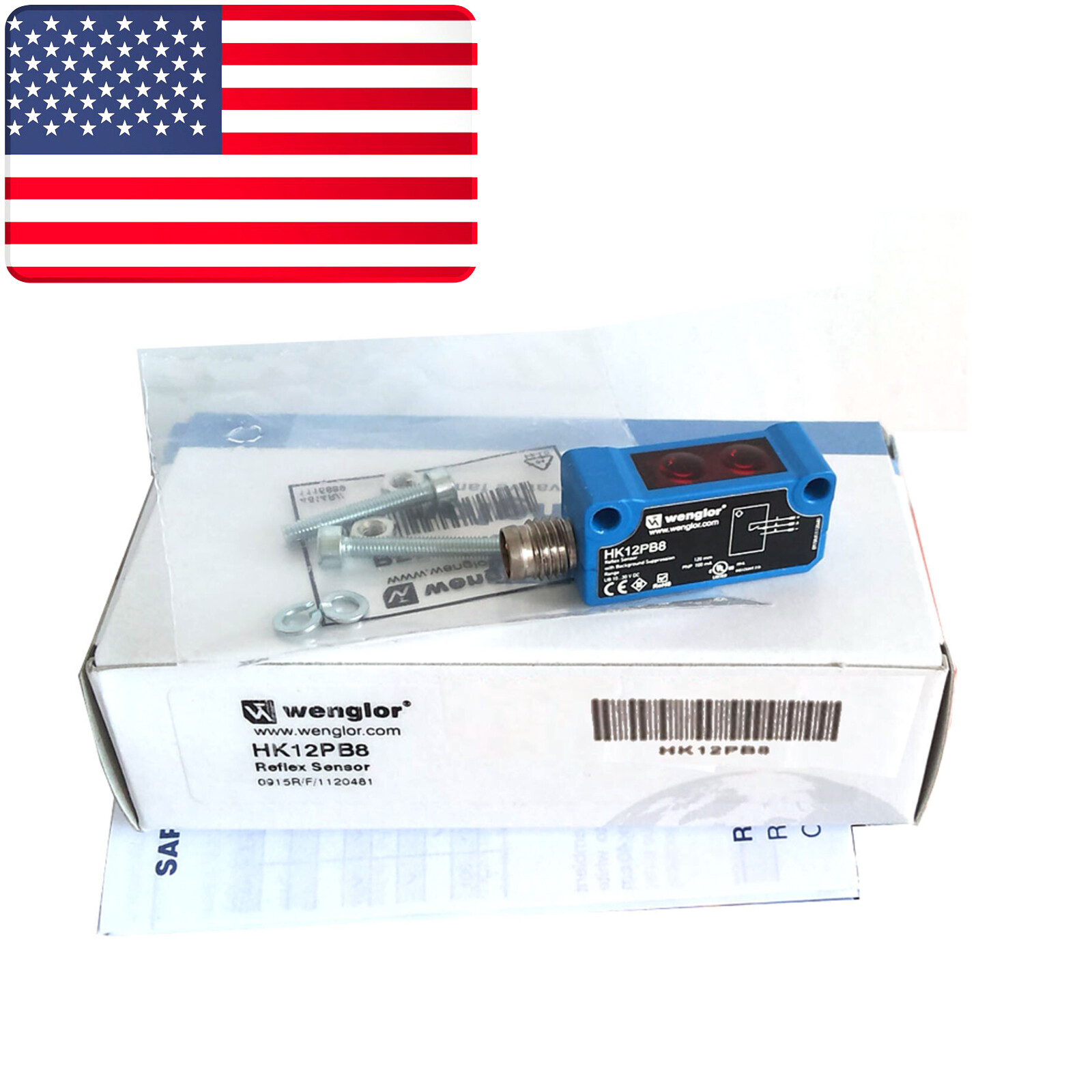 NEW for Wenglor HK12PB8 Reflex Sensor - US Stock