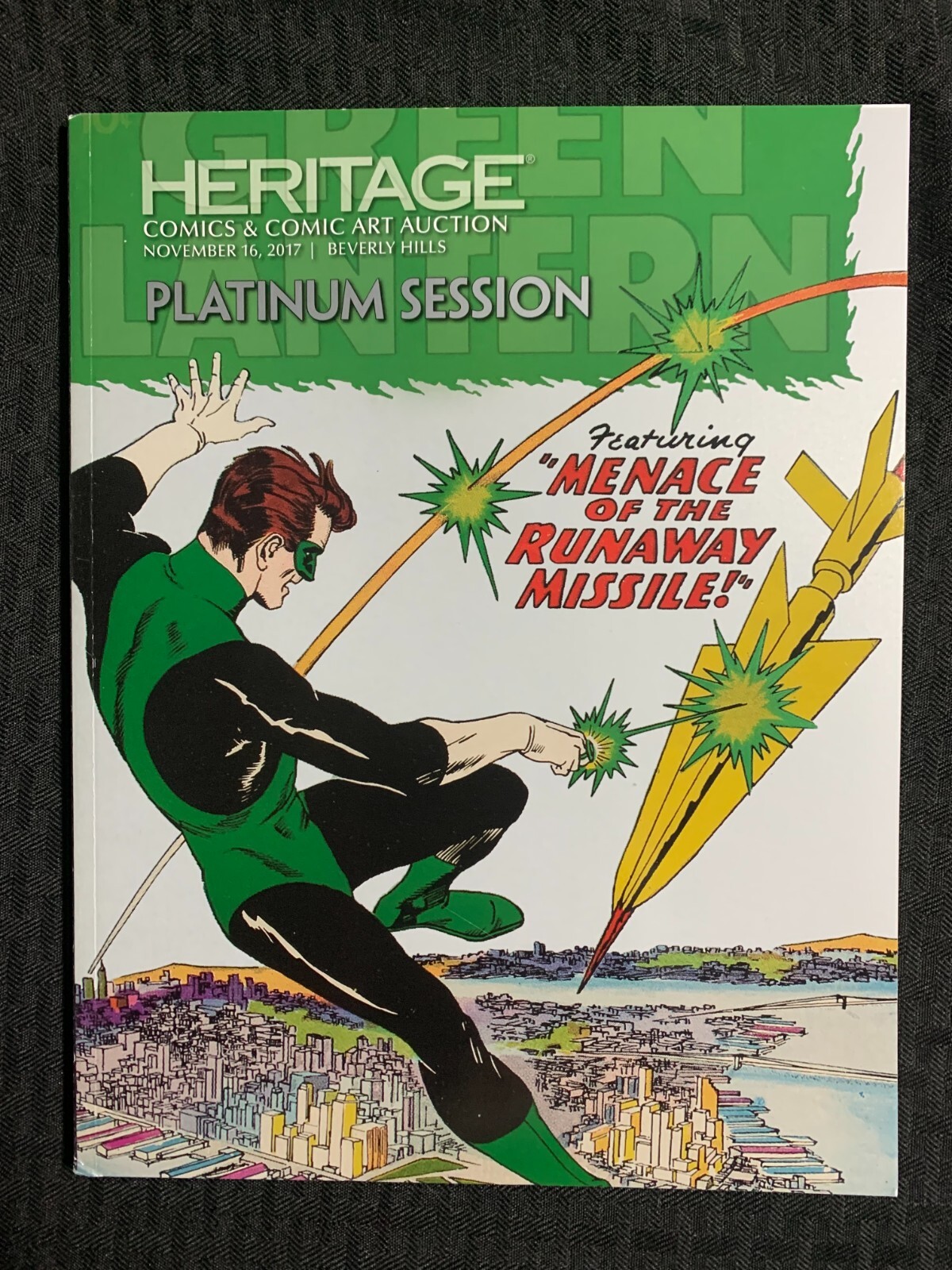 2017 Nov 16 HERITAGE 130pg Auction Catalog VF 8.0 Comics & Comic Art