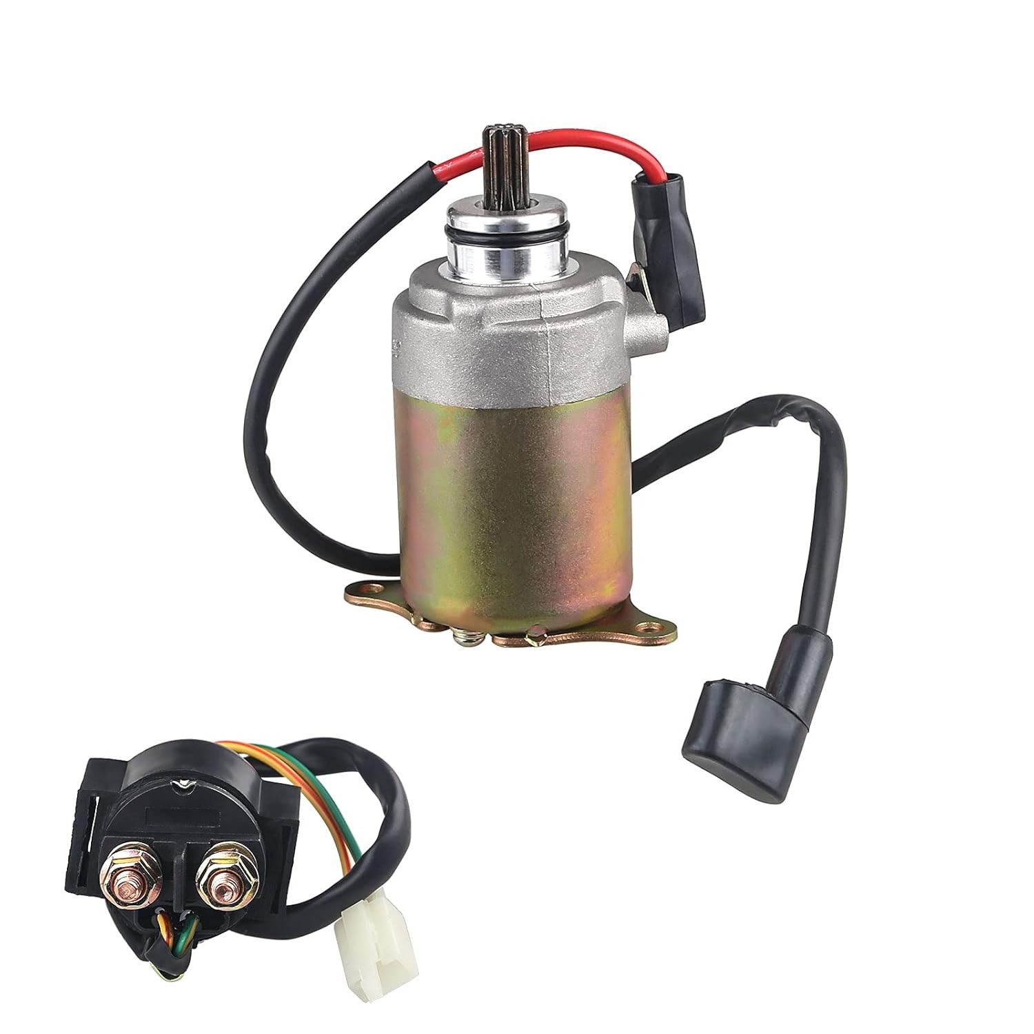 Starter Compatible with GY6 150Cc 200CC 250CC Scooter Go Karts Dirt Bike for Chi