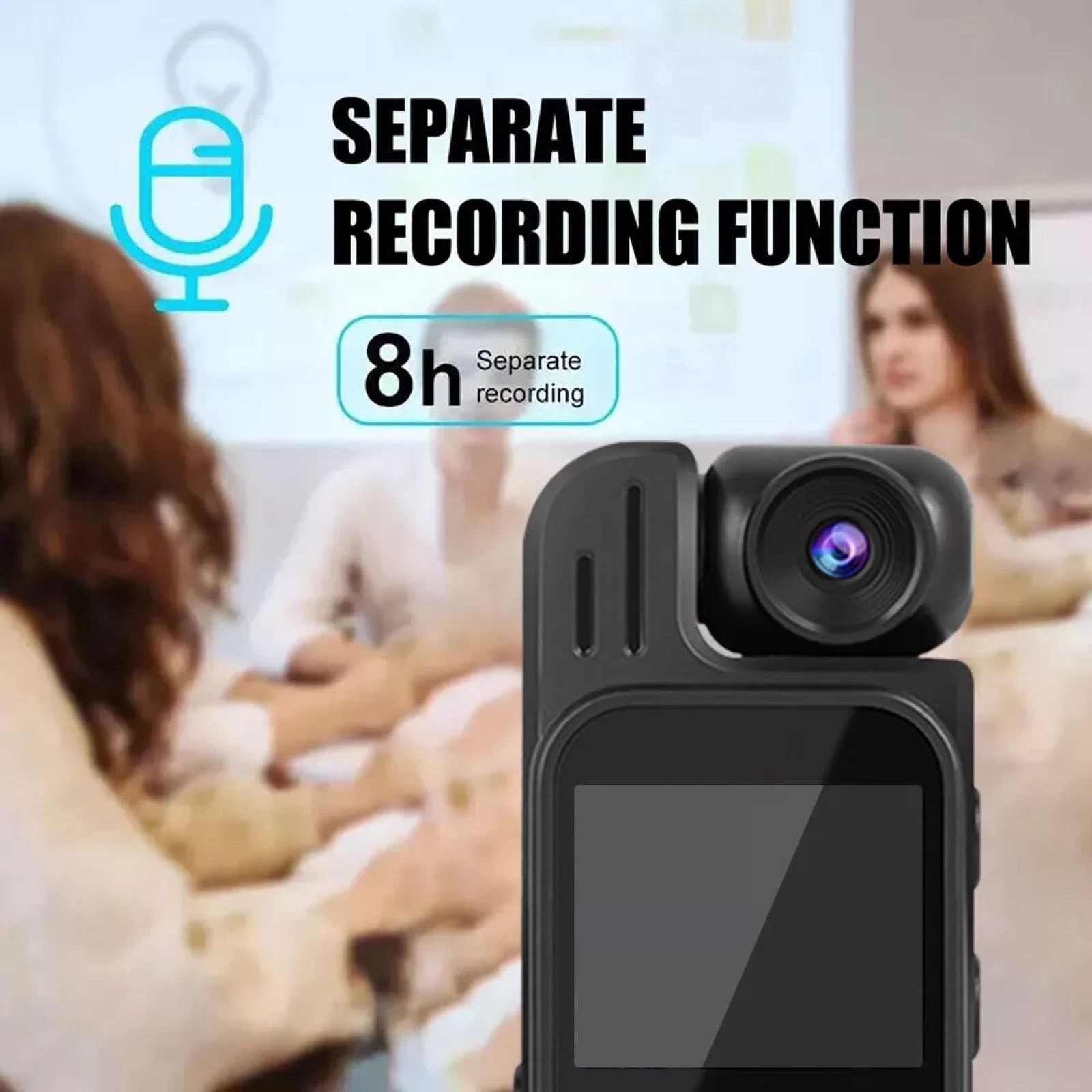 1080P DVR IR Night Audio Video Recorder 180° Rotation Mini Body Sport Camera