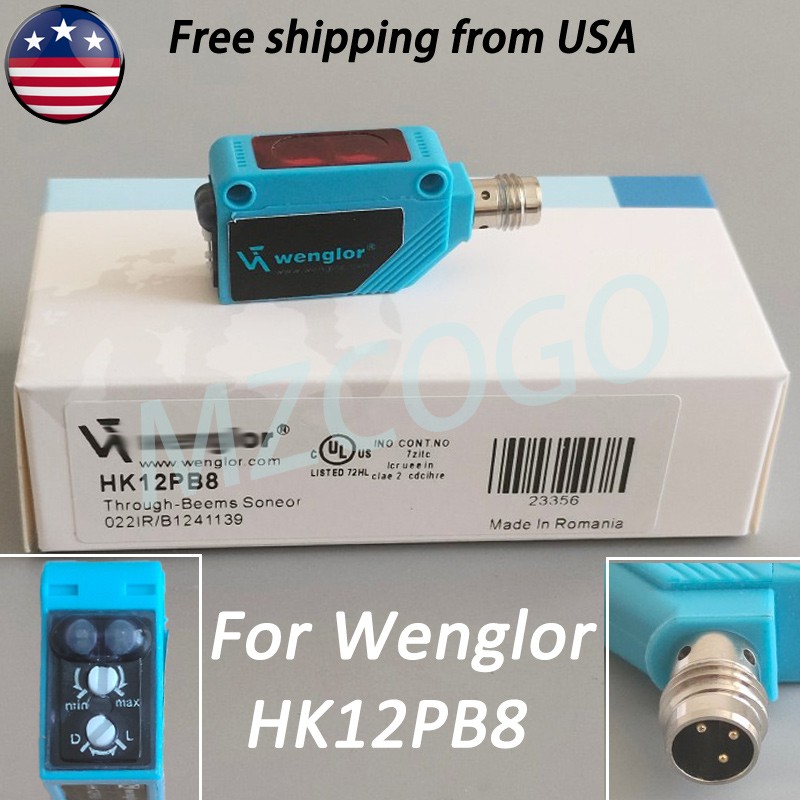 New For Wenglor HK12PB8 10-30VDC Photoelectric Sensor US STOCK