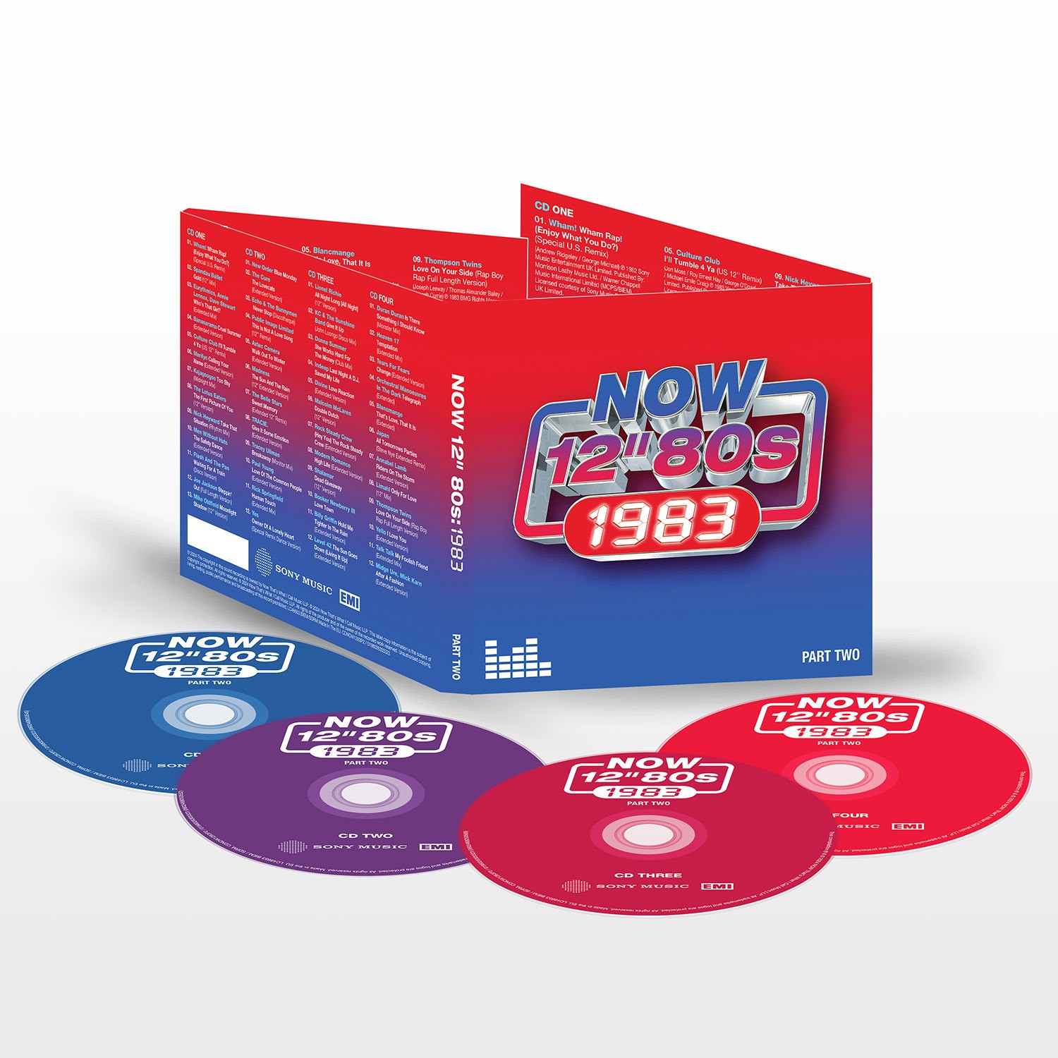 Various Artists NOW 12" 80s: 1983 - Part Two (CD) Album (UK IMPORT)