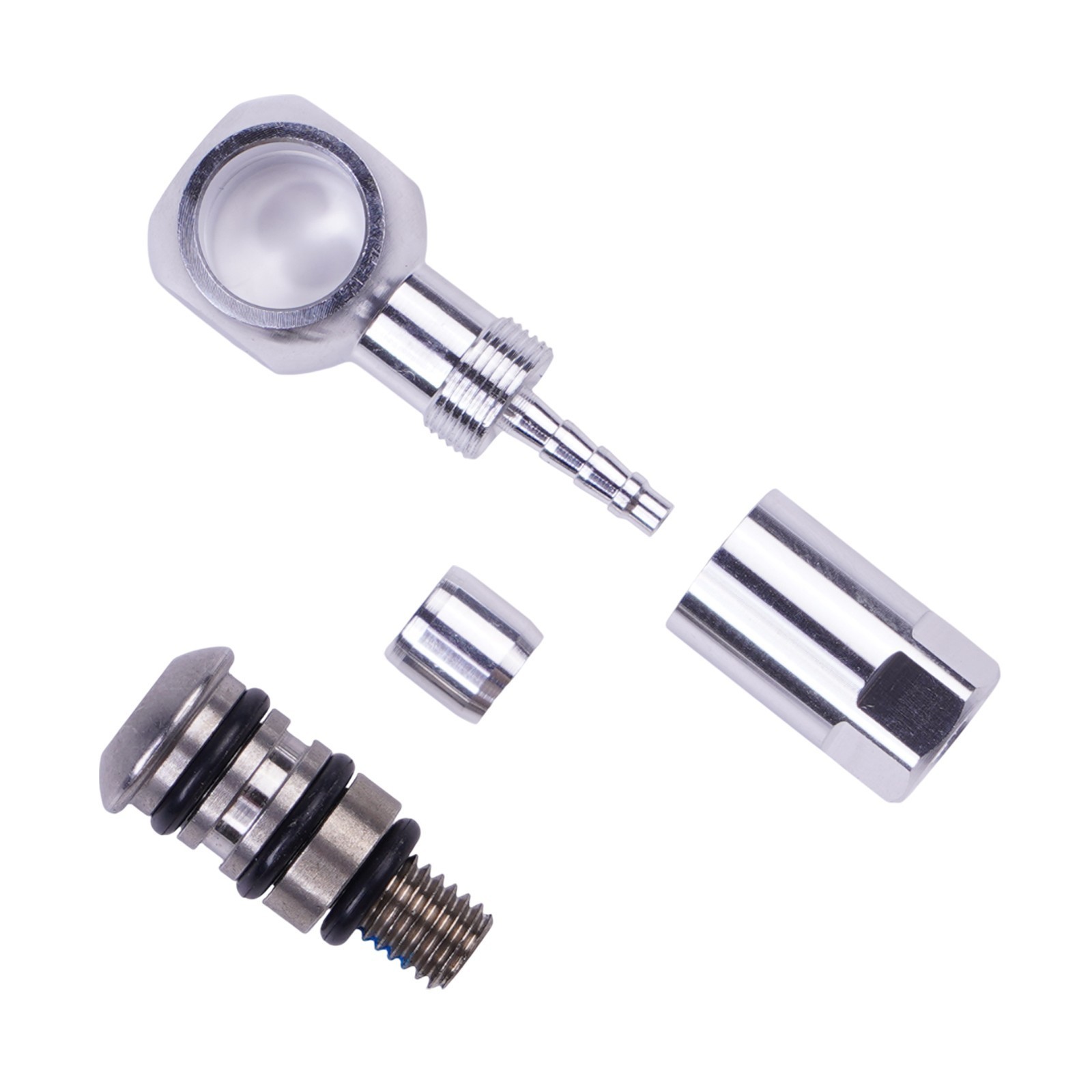 Stainless Steel D8M5 Bolts Perfectly Match the Aluminium Hose Adapters
