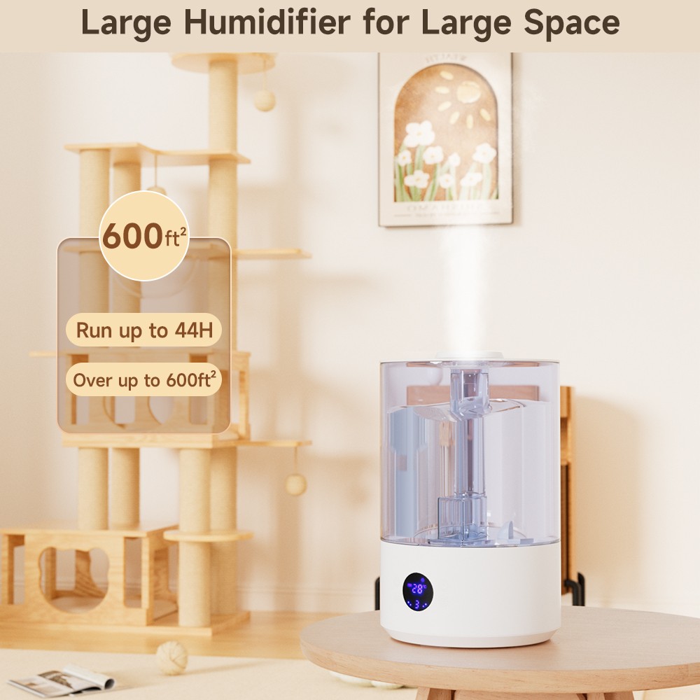 Humidifiers 7.8L Cool Mist Top Fill Essential Oil Diffuser W/ UV sterilization
