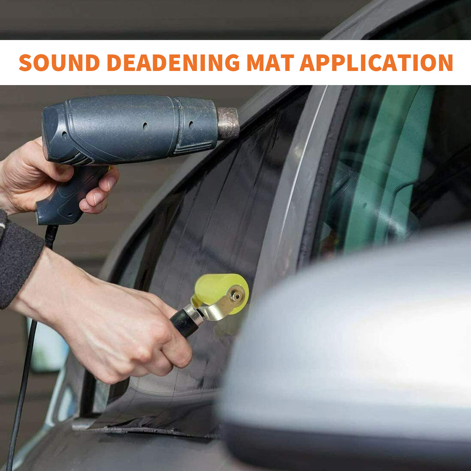 Car Sound Deadener Installation Application Tool Rolling Wheel Sound Roller