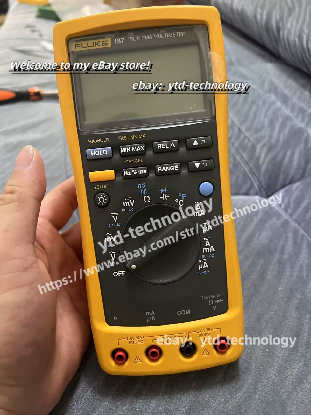 Fluke 725 Multifunction Process Calibrator/UPS or DHL