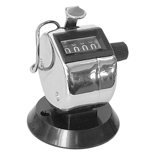 HAND HELD 4 DIGIT COUNTER ON STEEL BASE (3900-0204)